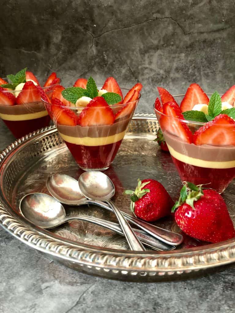 Chocolate Custard Pudding