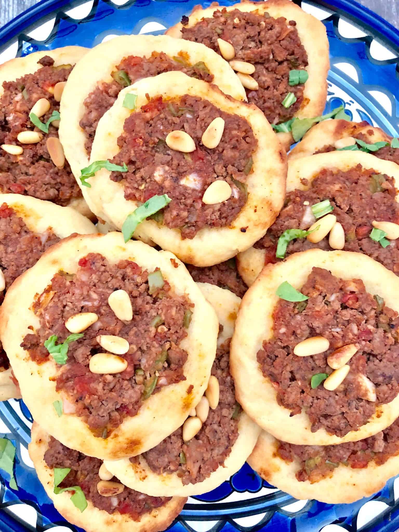 Sfeeha is a Fantastic OpenFaced Meat Pie Palestine In A Dish