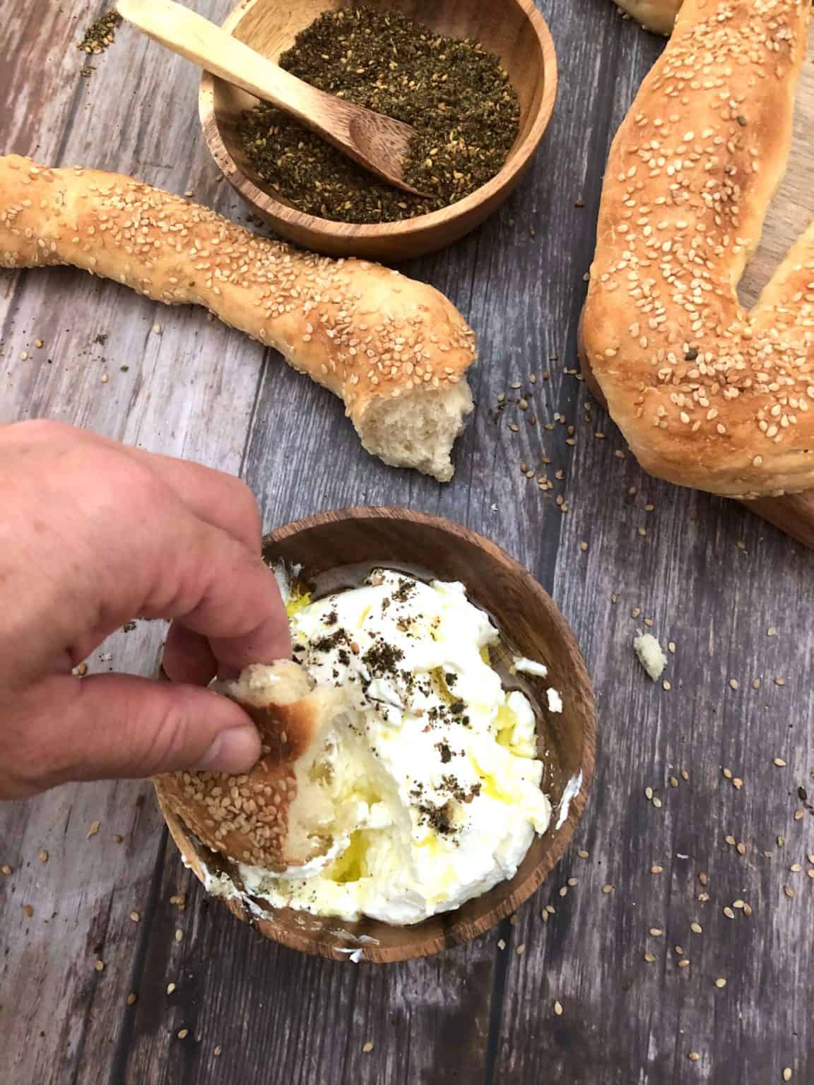 Ka’ek AlQuds a Crusty and Simple Jerusalem Sesame Bread Palestine In