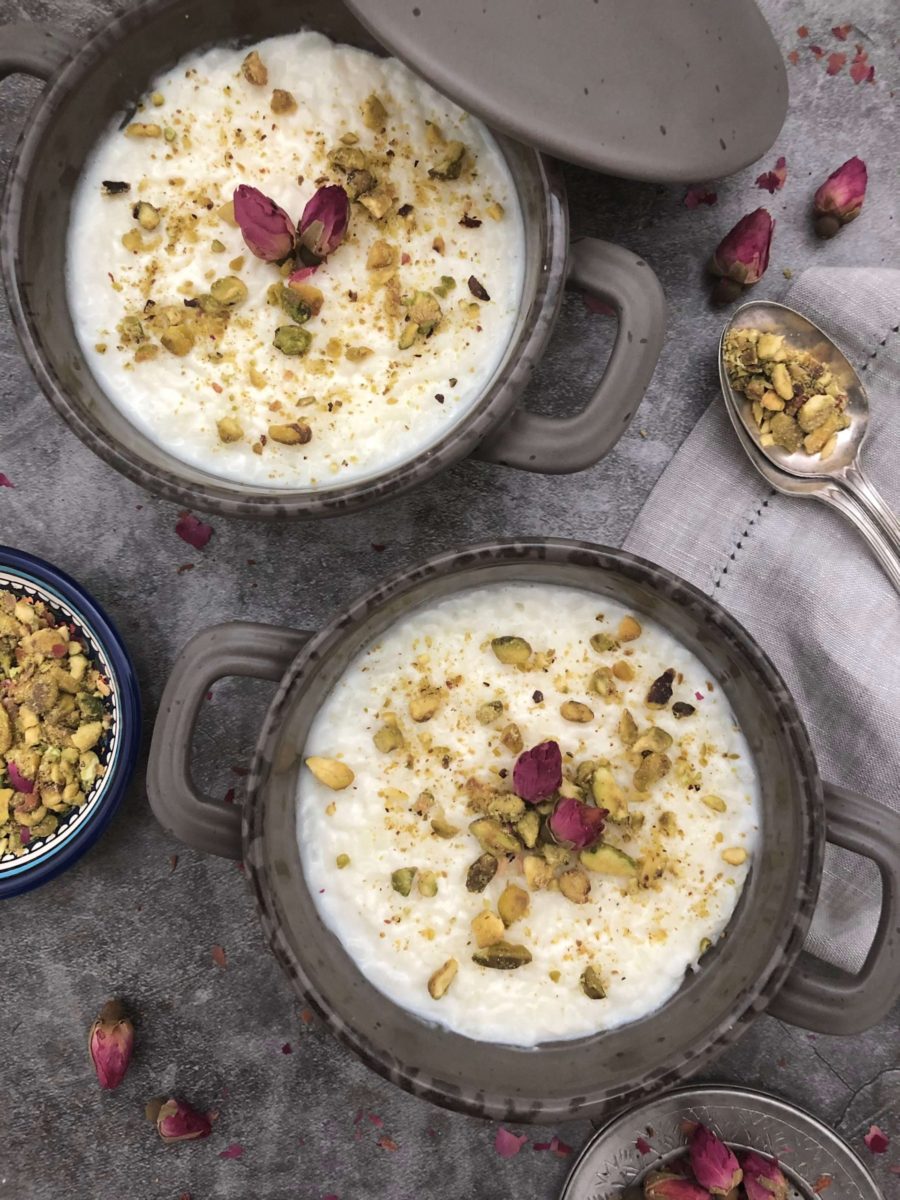 The Best Rice Pudding with Arabic Mastic and Rosewater - Palestine In A ...