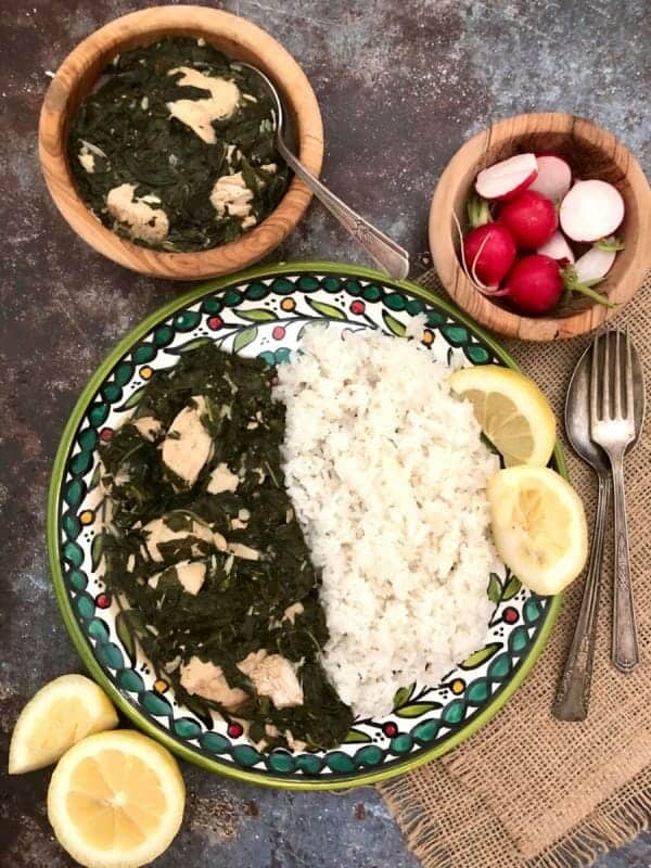 Mulukhiyah Classic Middle Eastern Dish