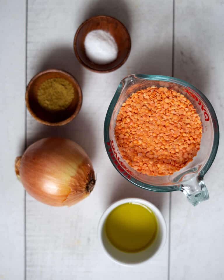 Easy Palestinian Red Lentil Soup Palestine In A Dish