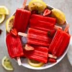Strawberry Lemonade Popsicles featured photo