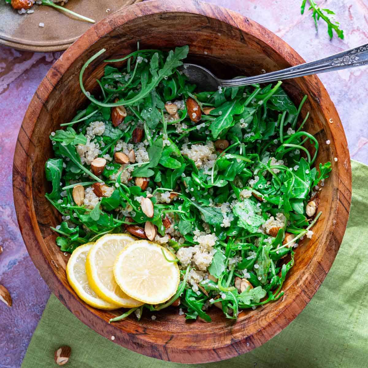 Arugula and Quinoa Salad - Palestine In A Dish