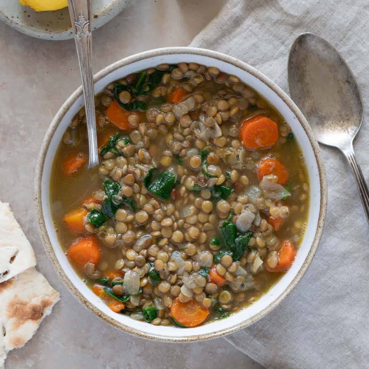 Carrot Lentil Soup - Palestine In A Dish