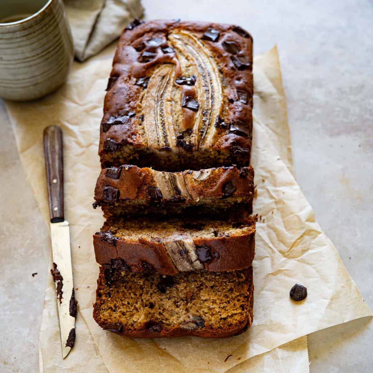 Chocolate Chunk Banana Bread - Palestine In A Dish