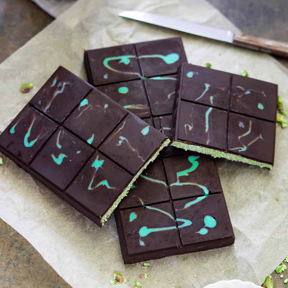 Pistachio Chocolate Bar Recipe - Palestine In A Dish