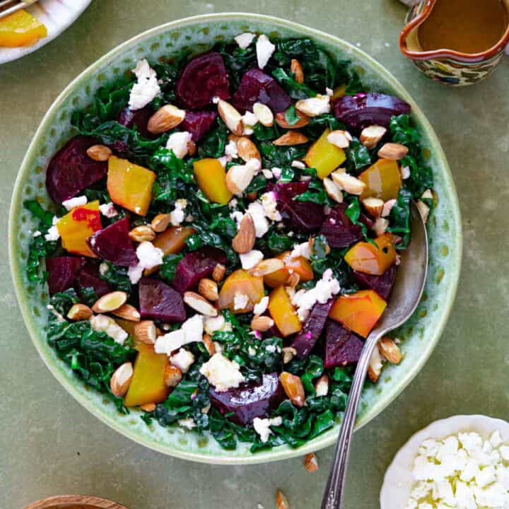 Beets and kale salad - featured photo