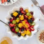 Fruit salad cocktail featured photo