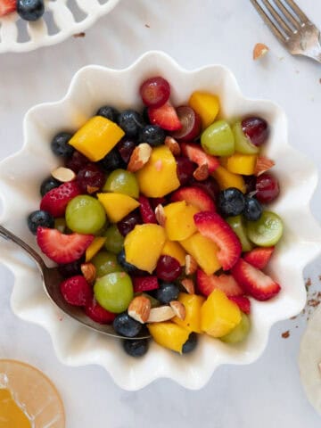 Fruit salad cocktail featured photo