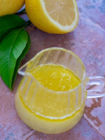 Lemon olive oil dressing - featured photo