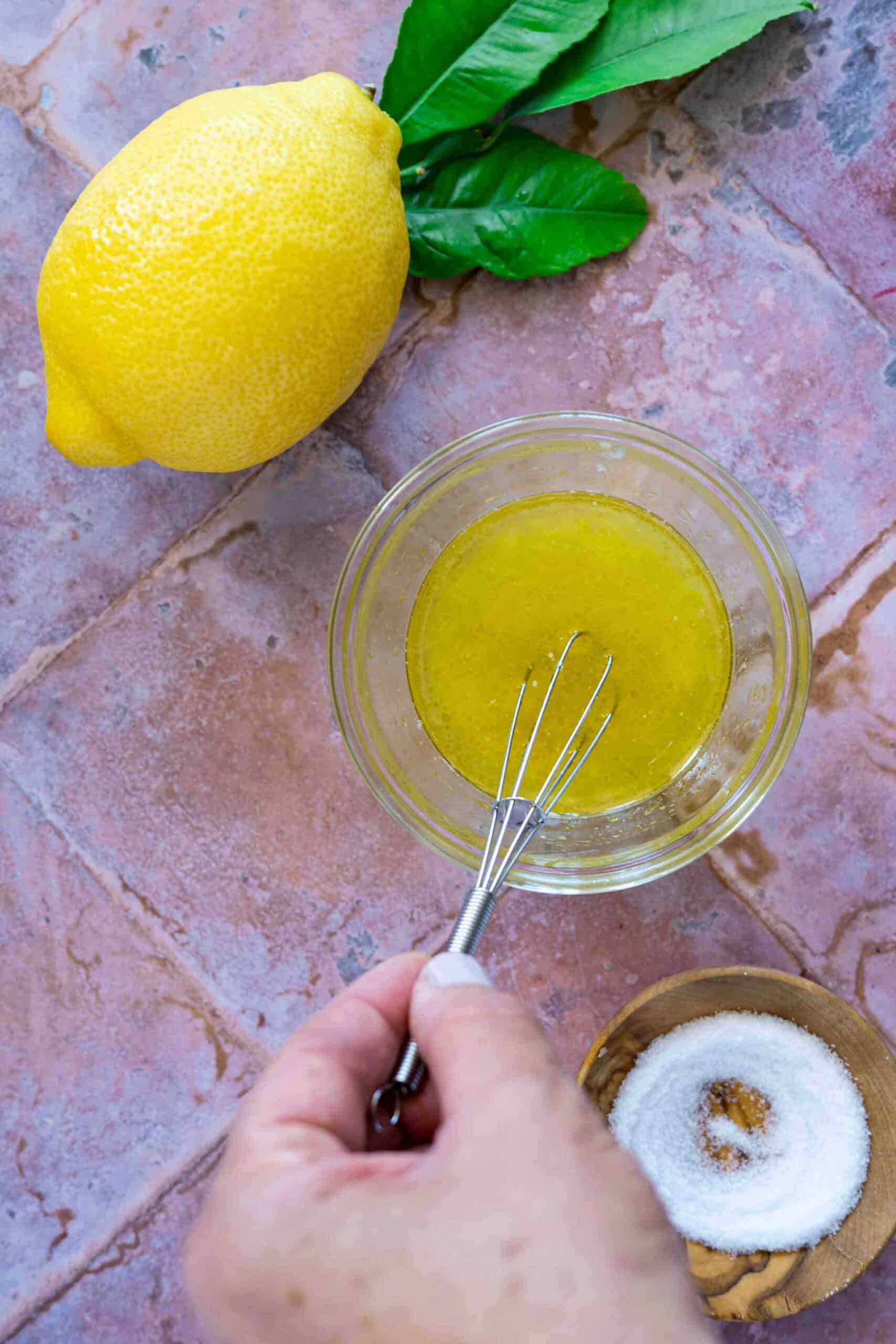 Stir the dressing ingredients together in a small bowl until well combined.