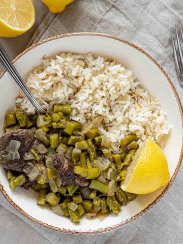 Asparagus stew - Featured photo