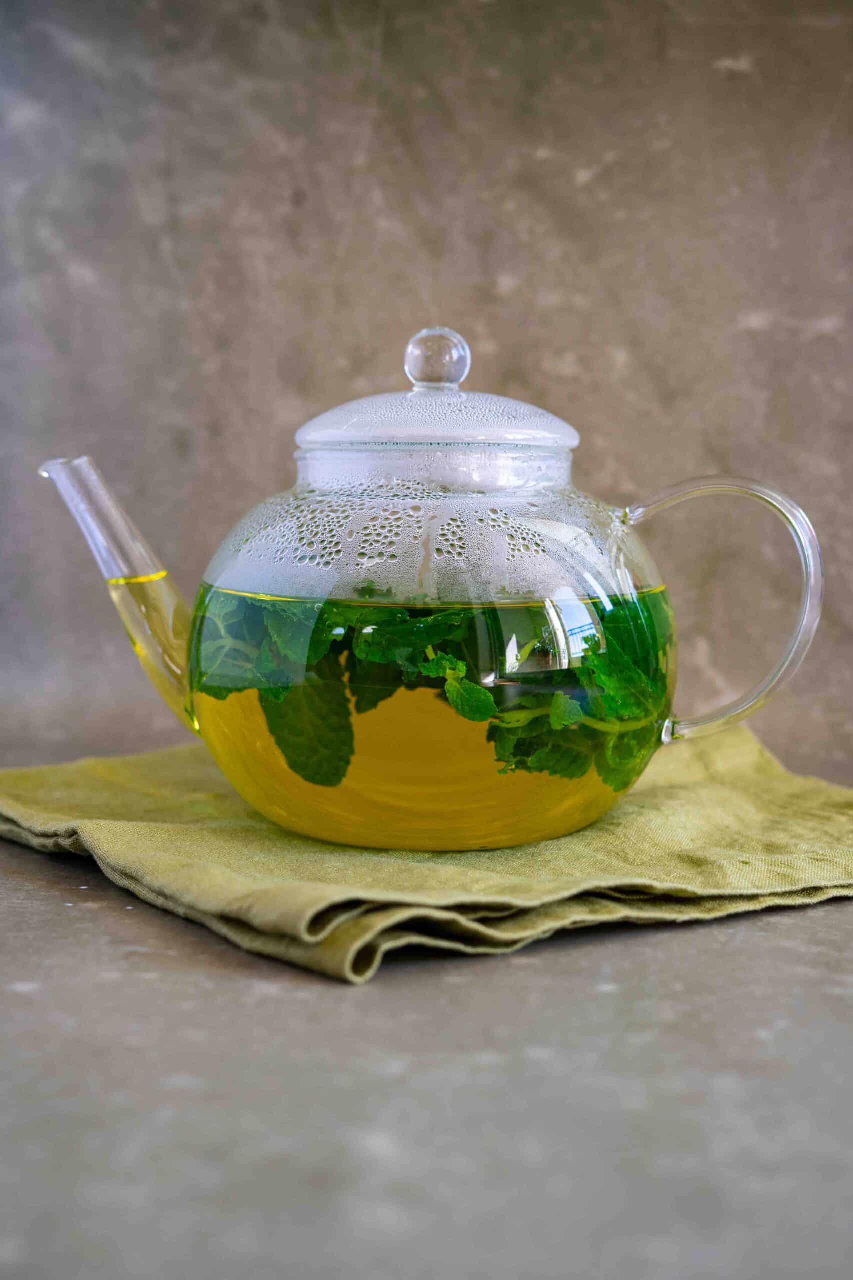 Mint Tea in a pot