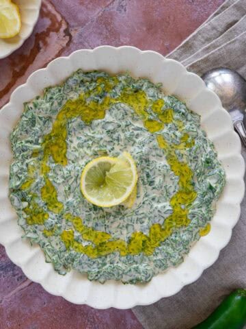 Parsley dip (ba'dounsiyeh) - Featured photo