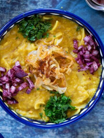 Red Lentils with Pasta (Rishtayeh)-featured photo